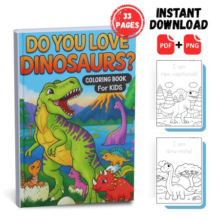 Dinosaurs Coloring Book 2