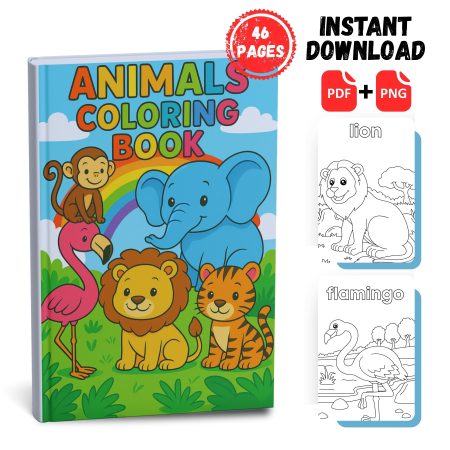 Animals Coloring Book for Kids 1