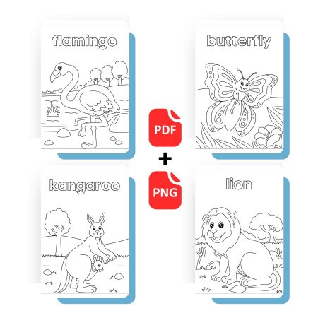 Animals Coloring Book for Kids 2