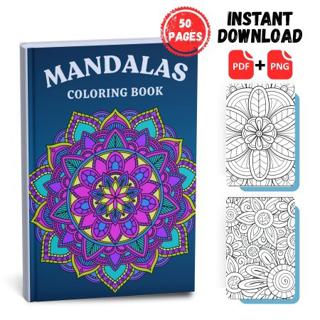 Mandala Coloring book 1