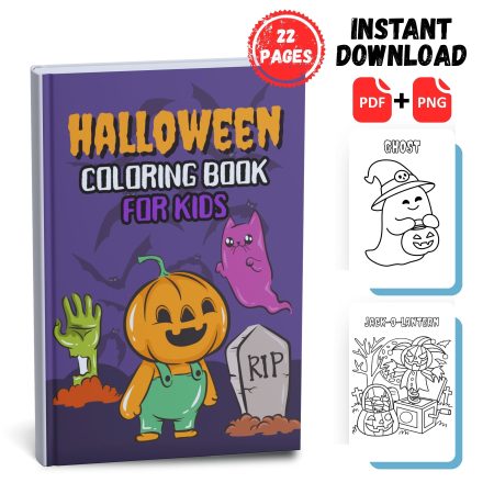 Halloween Coloring Book 1