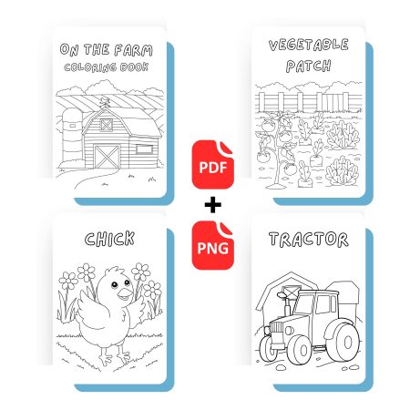 Farm Coloring Book 2