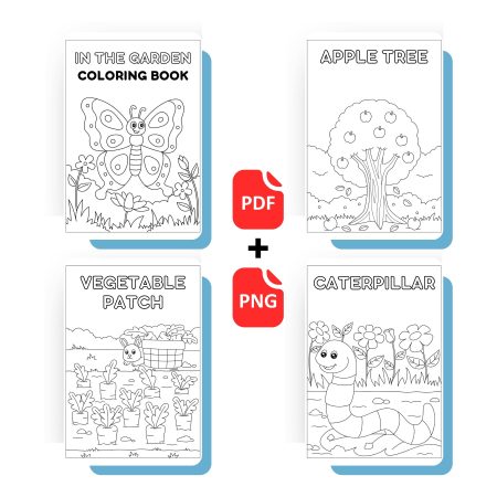 Garden Coloring Book 2