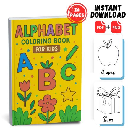 Alphabet Coloring Book 1
