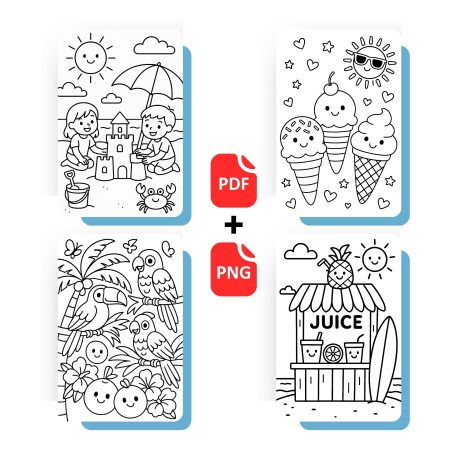 Summer coloring book 2