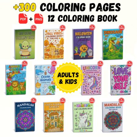 Coloring pages bundle