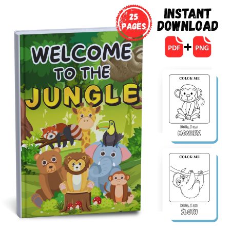 Jungle Coloring Book