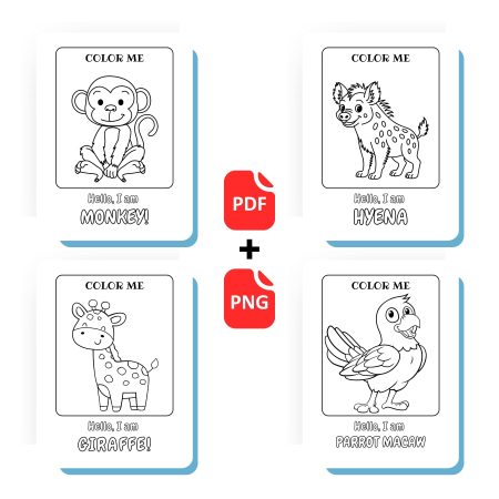 Jungle Coloring Book 1