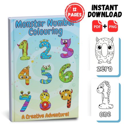 Numbers Coloring Book